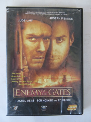 Enemy at the Gates DVD like new, with subtitles