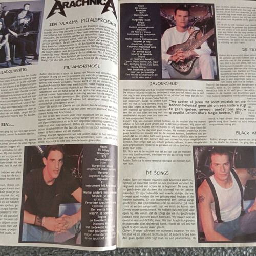 Mindview #103 magazine 2003 used with Arachnica, Tiamat, Epica