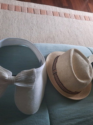Straw hats used, size M