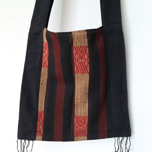 Ethnic woven bag new, earth tones, handmade