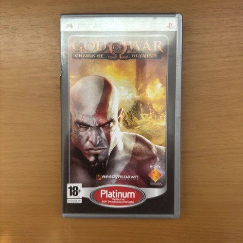God of War Chains of Olympus PSP game used, complete in box