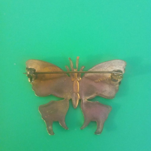 Vintage pin used 4.5cm 3.5cm