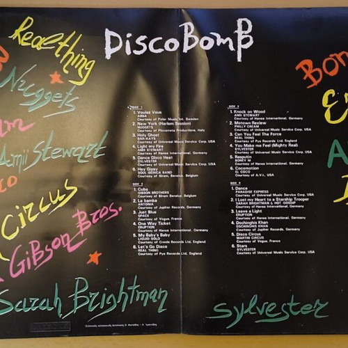 Disco Bomb double vinyl Music-Box 1979 like new