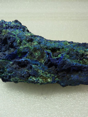 Azurite Malachite mineral from Lavrio 720g 14x6.5x6 cm new