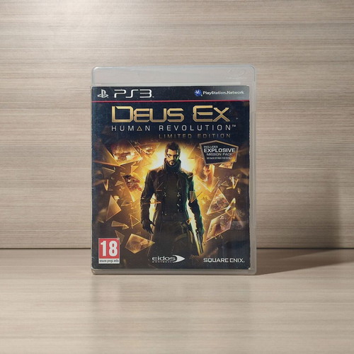 Deus EX Human Revolution PS3 used, full English version