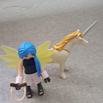 Playmobil fairy Ayuma with unicorn like new