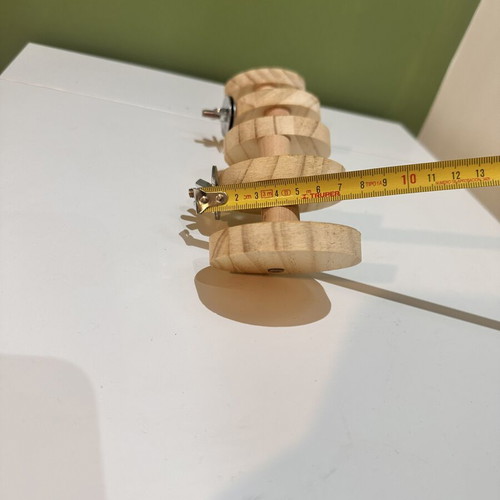 Wooden ladder perch for bird cage like new