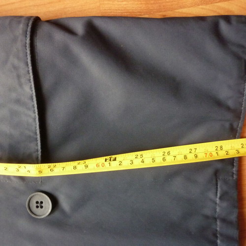 Men's Gap jacket black shiny used S/M