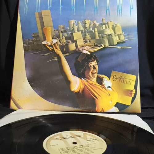 Supertramp Breakfast in America vinyl record used