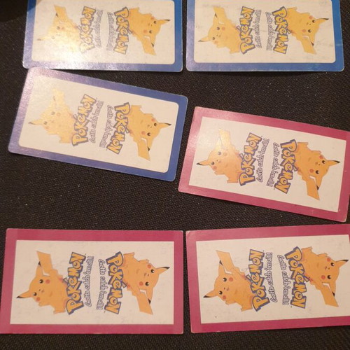 Pokemon vintage cards 1999 - 2000 used