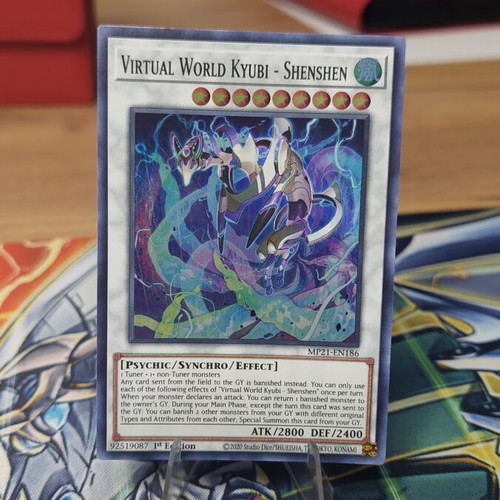 Virtual World Kyubi - Shenshen Yu-Gi-Oh! card
