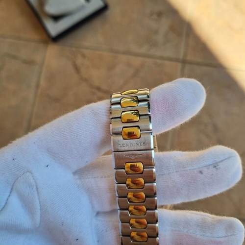 Longines Conquest Automatic watch like new, silver and gold