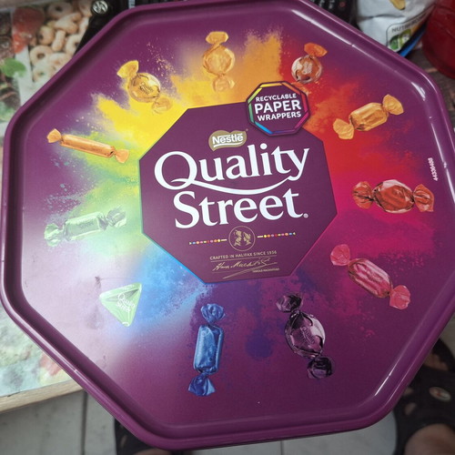 Large plastic candy box