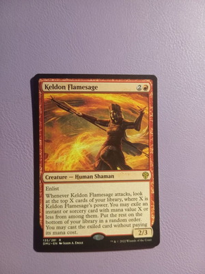 Keldon Flamesage Magic The Gathering κάρτα σαν καινούργιο