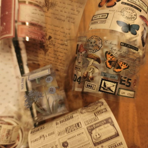 Mix stationery journaling set new with stickers and papers