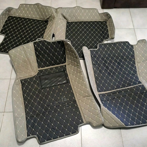 Premium leather car mats diamond stitch for Honda Insight all models