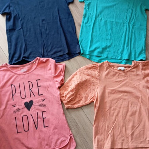 Girls' blouses pack of 4, sizes 146-152, like new