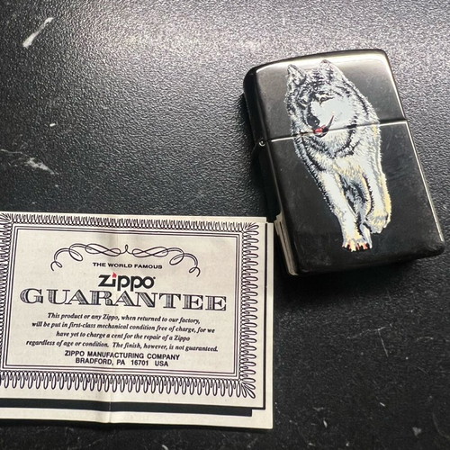 Zippo 769 wolf like new