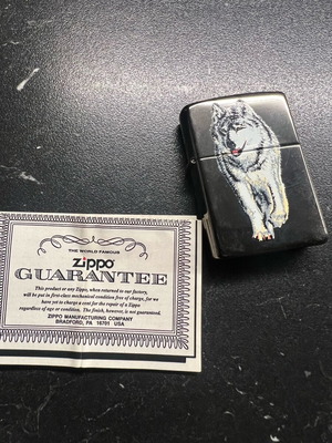 Zippo 769 wolf like new