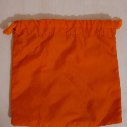 Attrattivo fabric pouch new, orange with logo
