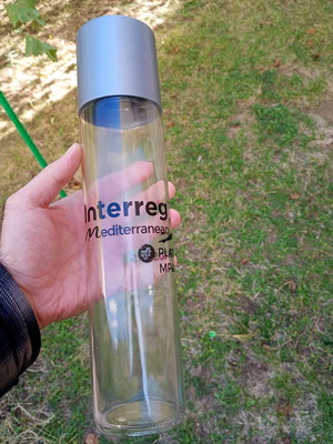 Стъклени бутилки употребявани, комплект от 2, 750 мл