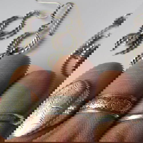 Ασημένια χειροποίητα κοσμήματα μεταχειρισμένα από ασήμι 925 και 975