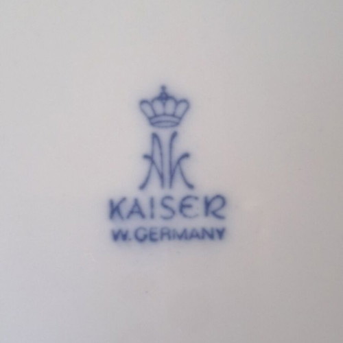 Kaiser serving plate Ø24cm, porcelain, made in Germany