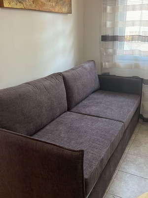 Two-seater sofa bed like new