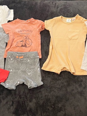 Baby clothes for boy 3-6 months like new, set with rompers and t-shirts