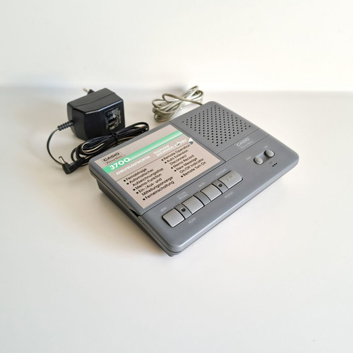 Casio PhoneMate 3700 vintage answering machine used, very good condition