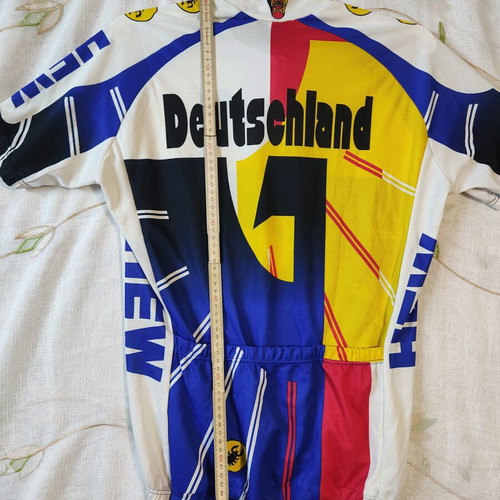 Castelli Retro Cycling Jersey Germany Size M Made in Italy Like New