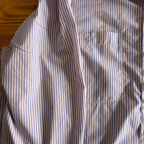Pazolini striped men's shirt 3XL-4XL, casual style