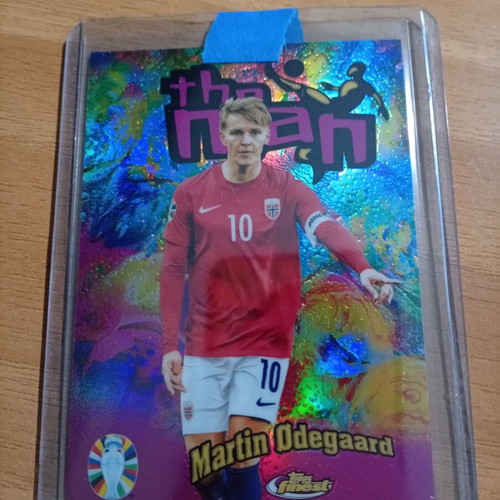 Topps Finest Road to Euro 2004 The Man Martin Odengard in excellent condition