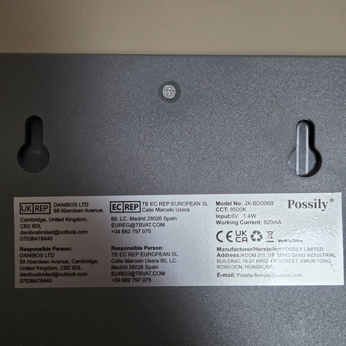 Solar sensor wall light set of 2 JX-BD006B