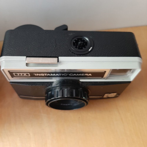 Kodak Instamatic 77X vintage analog camera used with original case