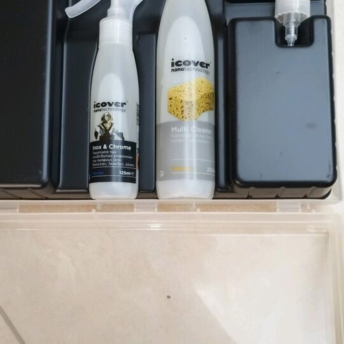 Inox & Chrome waterproofing set new with cleaner and cloths