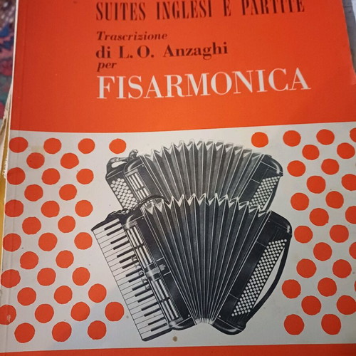 Sheet music book like new, Italian