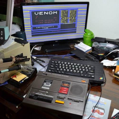 Sinclair ZX Spectrum 48K Venom cassette game like new