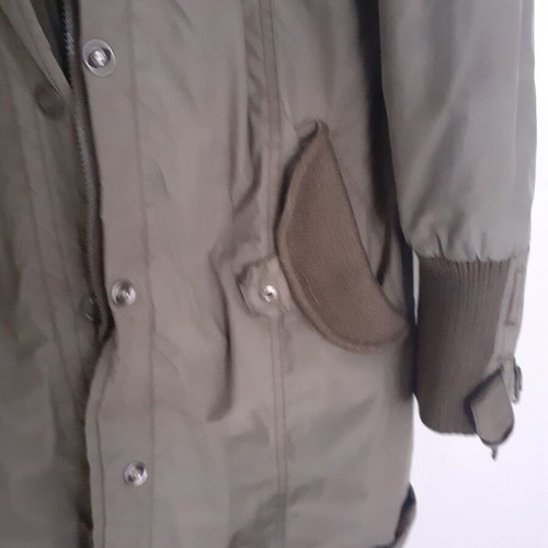 BSB long jacket like new, olive color, size S