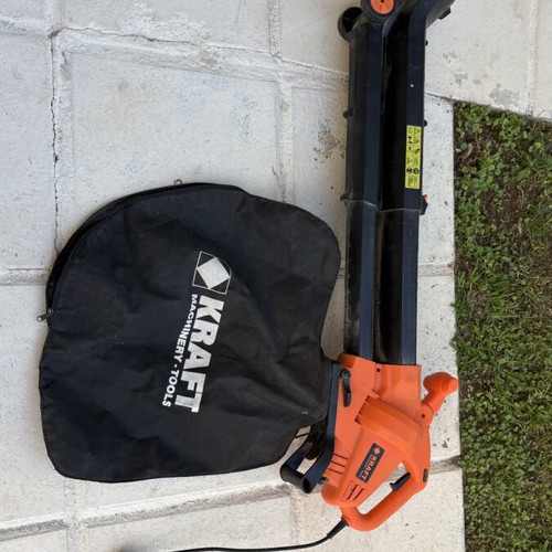 KRAFT Electric Leaf Blower and Vacuum Like New