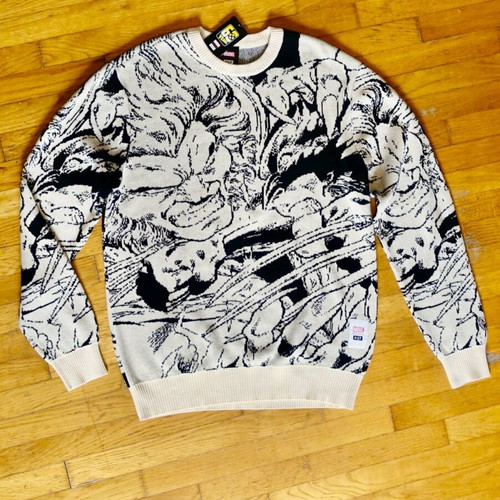 HUF & Marvel X-Men Showdown Sweater new, size medium