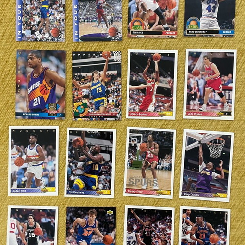 NBA Upper Deck 1992 cards used