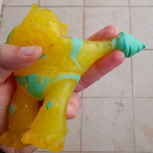 Skifidol Forzutos figure used, soft and elastic stress relief