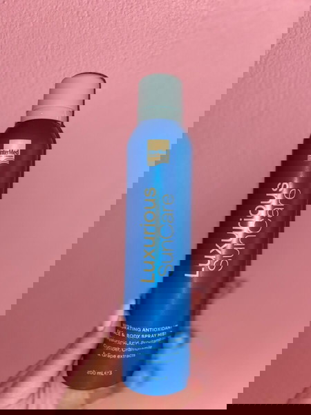 Intermed Face Water Ενυδάτωσης Luxurious Suncare Hydrating Antioxidant 200ml