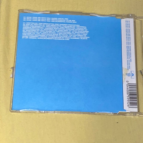 Cosmos Take Me With You rare CD single remixes like new, electronic