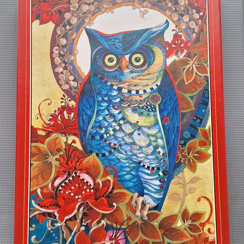Castorland puzzle 1500 pieces with owl design like new