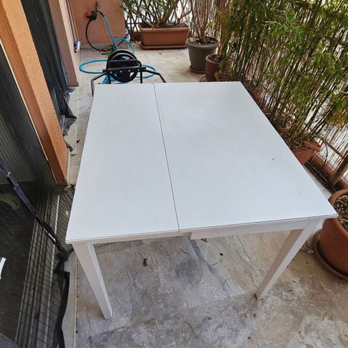 IKEA Idanas folding table used, white
