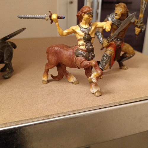 Fantasy collectible figures set of 4, like new, 10 cm