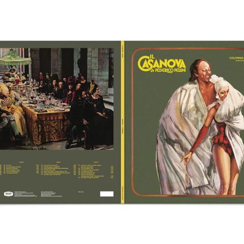 Il Casanova di Federico Fellini 2023 Remastered Vinyl 2LP New