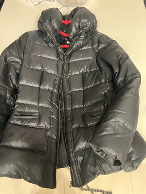 Zara down jacket used, size M, black